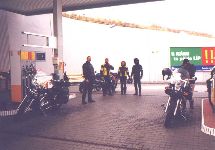 Tankov�n� v Praze